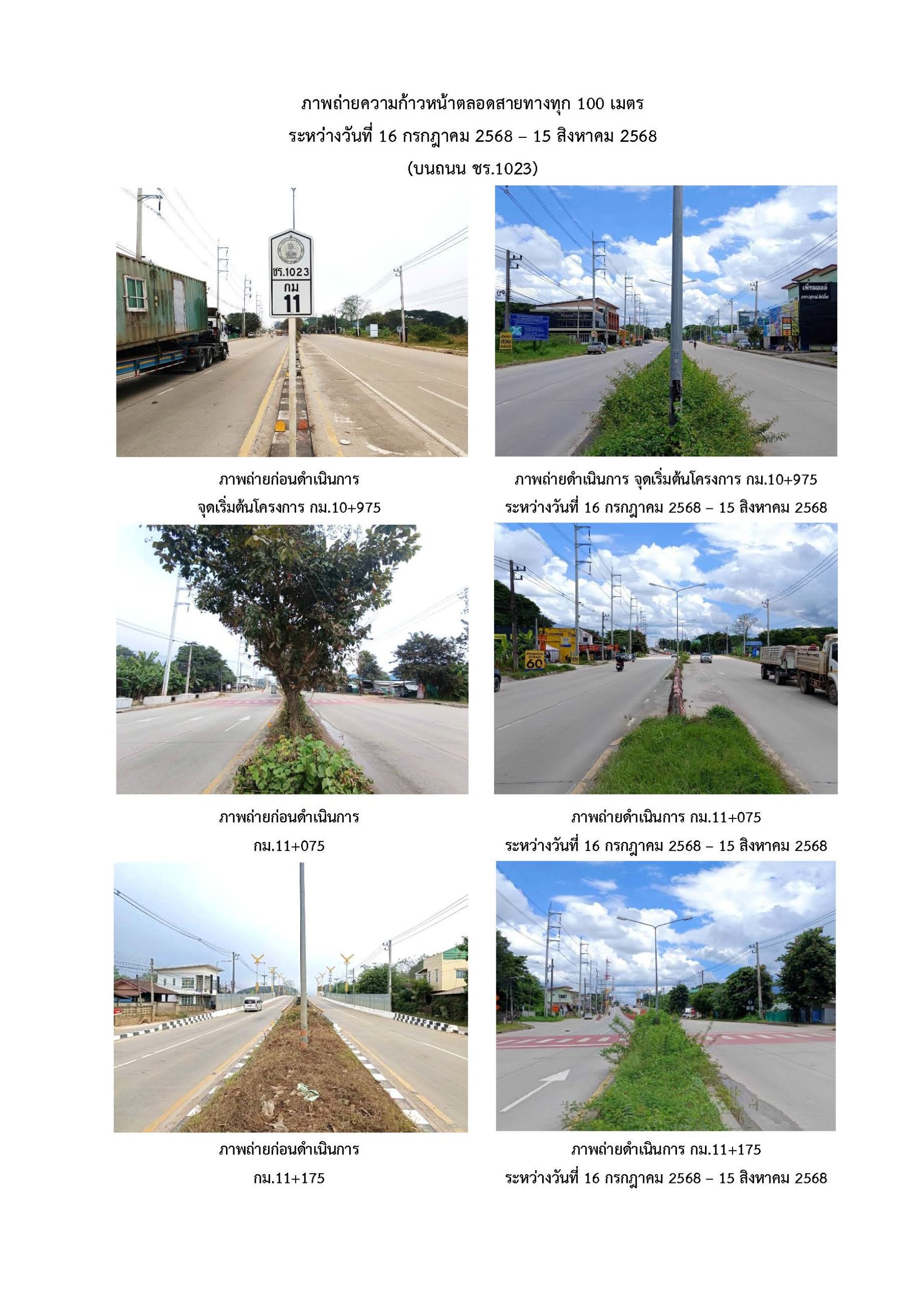 ภาพความก้าวหน้า สิงหาคม 2568