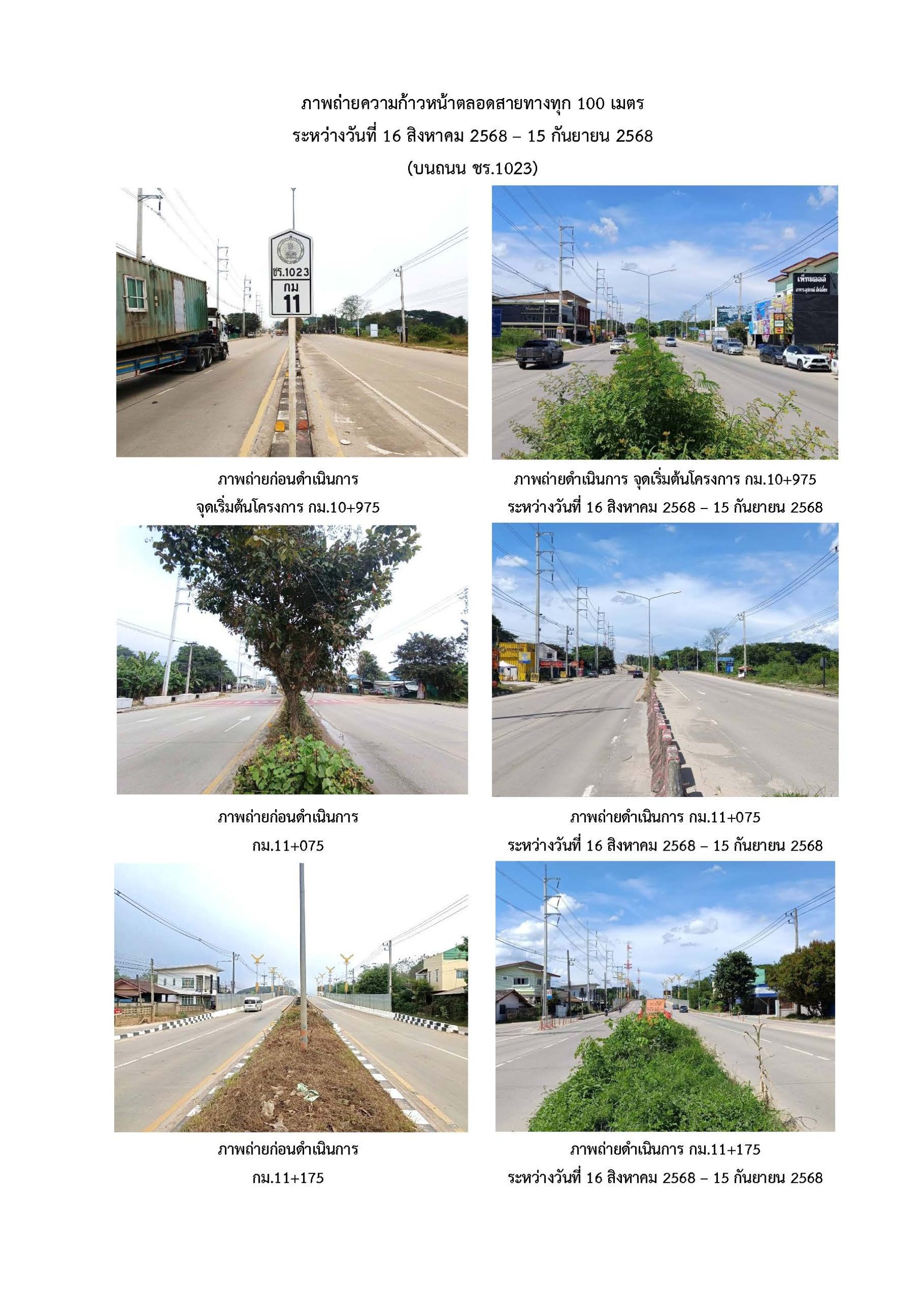 ภาพความก้าวหน้า กันยายน 2568